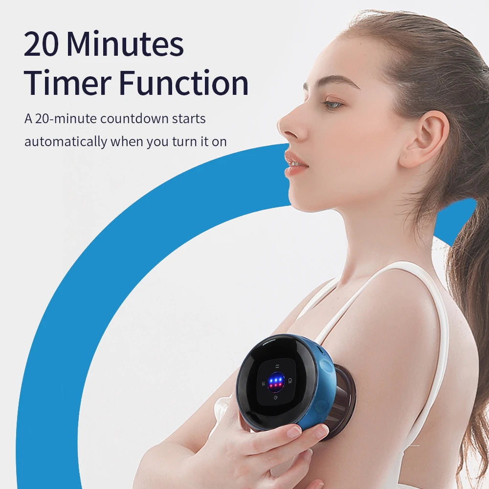 Electric Vacuum Cupping Massager – Anti-Cellulite Body Therapy, Gua Sha Scraping & Slimming Device