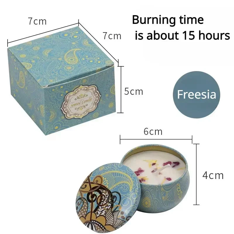 Islamic Arabian Pattern Scented Candle Gift Set