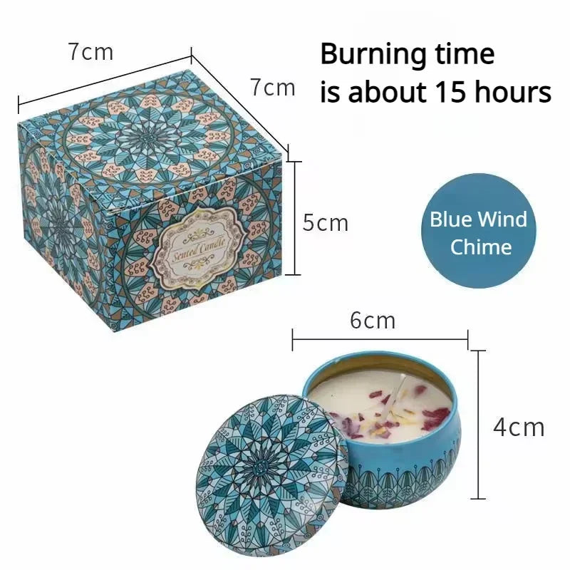 Islamic Arabian Pattern Scented Candle Gift Set