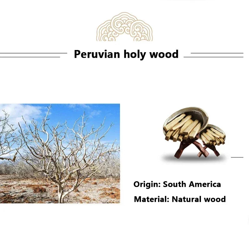 Peruvian holy wood natural sticks from South America used for palo santo incense sticks by Sacred Self Wellness